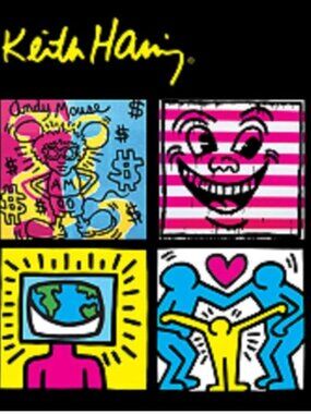 Galison's Keith Haring Keepsake Box - 16 Notecards